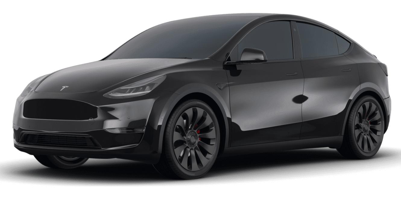 TESLA MODEL Y 2021 5YJYGDEF6MF081371 image